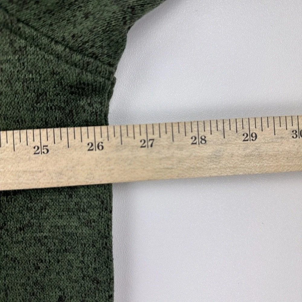 Eddie Bauer Radiator Fleece Sweater Mens 2XL Green T Snap Pullover Outdoor